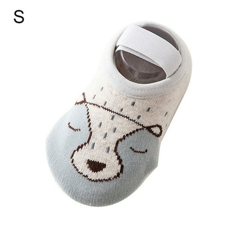 1 Pair Baby Socks Cartoon Warming Infant Floor Socks with Anti-slip Patterns Type 3 Gray S 0-1 Year
1 Pair Baby Socks Cartoon Warming Infant Floor Socks with Anti-slip Patterns Type 3 Gray S 0-1 Year