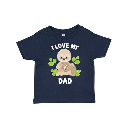 Inktastic Cute Sloth I Love My Dad with Green Leaves Gift Toddler Boy or Toddler Girl T-Shirt
Inktastic Cute Sloth I Love My Dad with Green Leaves Gift Toddler Boy or Toddler Girl T-Shirt