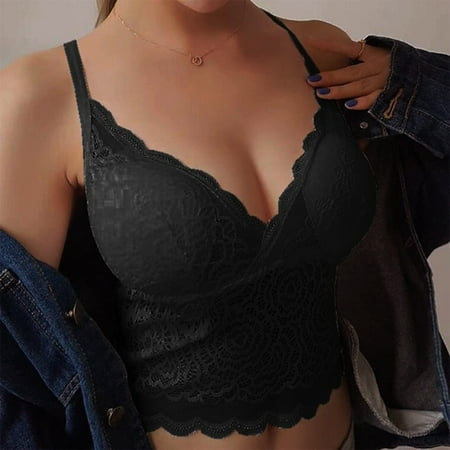 Floleo Bras for Women Deals Women s Lace Sexy Perspective Sling Back Hollow Out Bra Underwear Vest Valentines Day Gifts
Floleo Bras for Women Deals Women s Lace Sexy Perspective Sling Back Hollow Out Bra Underwear Vest Valentines Day Gifts