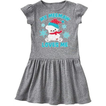 Inktastic Polar Bear My Meemaw Loves Me in Santa Hat with Snowflakes Gift Toddler Girl Dress
Inktastic Polar Bear My Meemaw Loves Me in Santa Hat with Snowflakes Gift Toddler Girl Dress