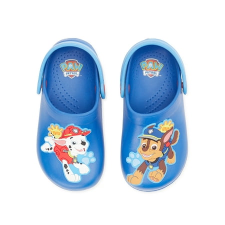 Paw Patrol Toddler Boys Clog Shoes Sizes 5/6-11/12