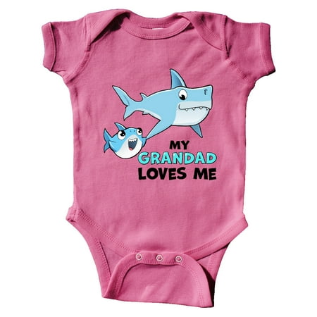 Inktastic My Grandad Loves Me with Cute Sharks Gift Baby Boy or Baby Girl Bodysuit
Inktastic My Grandad Loves Me with Cute Sharks Gift Baby Boy or Baby Girl Bodysuit
