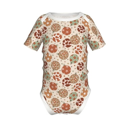 Lukts Rustic Christmas Ornaments Print Baby Short Sleeve Romper Onesie for Newborn Baby Boys and Girls-12 Months
Lukts Rustic Christmas Ornaments Print Baby Short Sleeve Romper Onesie for Newborn Baby Boys and Girls-12 Months