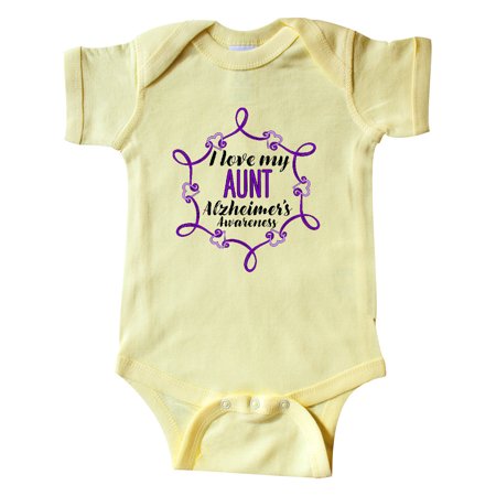 Inktastic I Love My Aunt Alzheimer s Awareness with Purple Hearts Gift Baby Boy or Baby Girl Bodysuit
Inktastic I Love My Aunt Alzheimer s Awareness with Purple Hearts Gift Baby Boy or Baby Girl Bodysuit