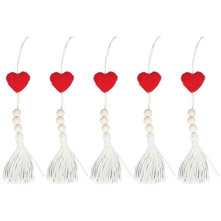 Tassel Pendant Bohemian Tassel Pendant Composite Wood Multi Purpose Heart Design For Gifts For Car Decoration For Wall Decoration Red
Tassel Pendant Bohemian Tassel Pendant Composite Wood Multi Purpose Heart Design For Gifts For Car Decoration For Wall Decoration Red