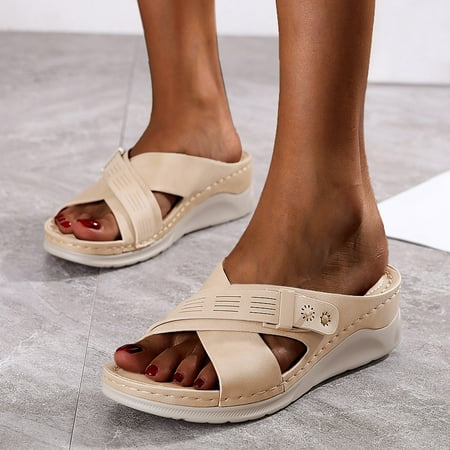 〖Yilirongyumm〗 Beige 40 Sandals Women Thick-Soled Women s Sandals Casual Outdoor Leisure Shoes Fashion Breathable Women s Sandals
〖Yilirongyumm〗 Beige 40 Sandals Women Thick-Soled Women s Sandals Casual Outdoor Leisure Shoes Fashion Breathable Women s Sandals