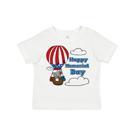 Inktastic Happy Memorial Day-Hot Air Balloon Elephant Gift Toddler Boy or Toddler Girl T-Shirt
Inktastic Happy Memorial Day-Hot Air Balloon Elephant Gift Toddler Boy or Toddler Girl T-Shirt
