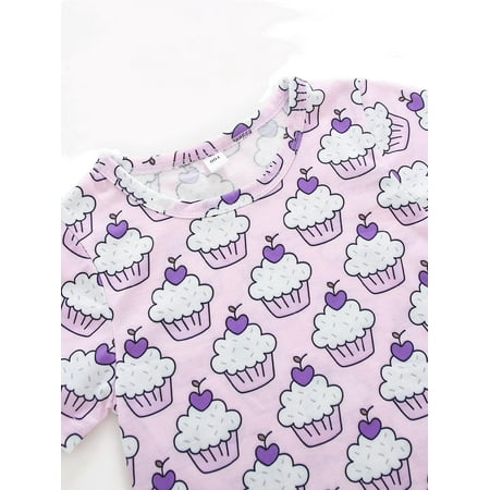 Casual All Over Print Round Neck Short Sleeve Purple Toddler Girls Two-piece Outfits (Girl s)
Casual All Over Print Round Neck Short Sleeve Purple Toddler Girls Two-piece Outfits (Girl s)
