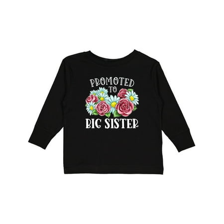 Inktastic Promoted to Big Sister with Flowers Gift Toddler Toddler Girl Long Sleeve T-Shirt
Inktastic Promoted to Big Sister with Flowers Gift Toddler Toddler Girl Long Sleeve T-Shirt