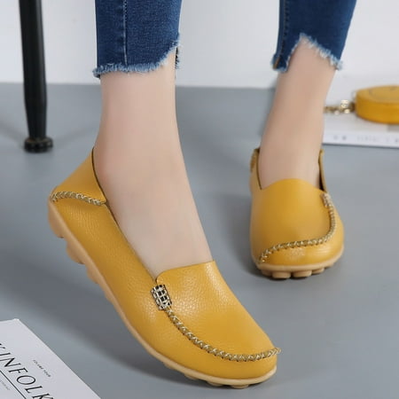 Women s Comfortable Loafers Casual Round Toe Moccasins Wild Driving Flats Soft Walking Shoes Women Slip On
Women s Comfortable Loafers Casual Round Toe Moccasins Wild Driving Flats Soft Walking Shoes Women Slip On