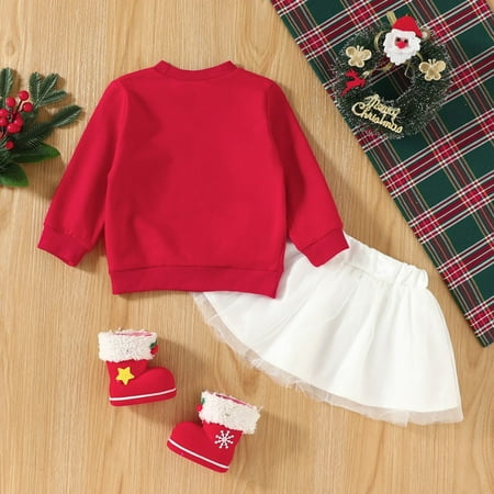 nsendm Toddler Girl Clothes 5t Xmas Infant Newborn Baby Girls Long Sleeve Letter Sweatshirt Tops Solid Tulle Dress Teen Active Childrenscostume Red 18-24 Months
nsendm Toddler Girl Clothes 5t Xmas Infant Newborn Baby Girls Long Sleeve Letter Sweatshirt Tops Solid Tulle Dress Teen Active Childrenscostume Red 18-24 Months