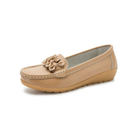 Daeful Womens Flats Slip On Moccasins Comfort Loafers Breathable Driving Nurse Shoe Women Vintage Casual Shoes Khaki 5.5
Daeful Womens Flats Slip On Moccasins Comfort Loafers Breathable Driving Nurse Shoe Women Vintage Casual Shoes Khaki 5.5