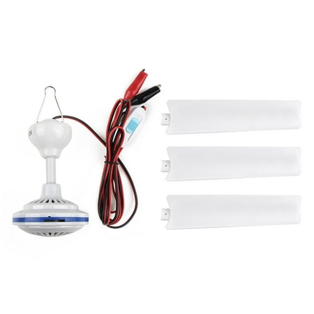 QIFEI Portable Ceiling Fan Mini USB Tent Fans for Camping Outdoor Hanging Gazebo Tents Ceiling Canopy Fan with Switch and 3 Blade White
QIFEI Portable Ceiling Fan Mini USB Tent Fans for Camping Outdoor Hanging Gazebo Tents Ceiling Canopy Fan with Switch and 3 Blade White