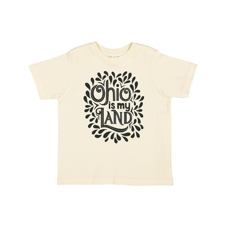 Inktastic Ohio is My Land- Hand Lettered Gift Toddler Boy or Toddler Girl T-Shirt 
Inktastic Ohio is My Land- Hand Lettered Gift Toddler Boy or Toddler Girl T-Shirt