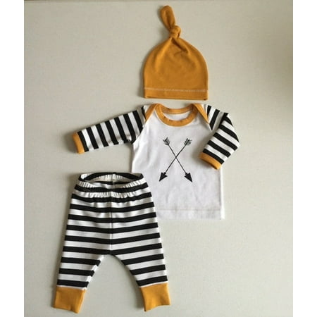 Kids Baby Girl Boy Striped Tops T-shirt+Pants Hat Pajamas Set Outfits Clothing
Kids Baby Girl Boy Striped Tops T-shirt+Pants Hat Pajamas Set Outfits Clothing