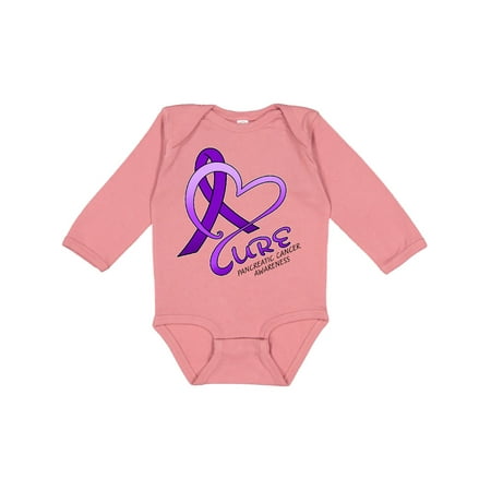 Inktastic Cure- Pancreatic Cancer Awareness purple ribbon Gift Baby Boy or Baby Girl Long Sleeve Bodysuit
Inktastic Cure- Pancreatic Cancer Awareness purple ribbon Gift Baby Boy or Baby Girl Long Sleeve Bodysuit