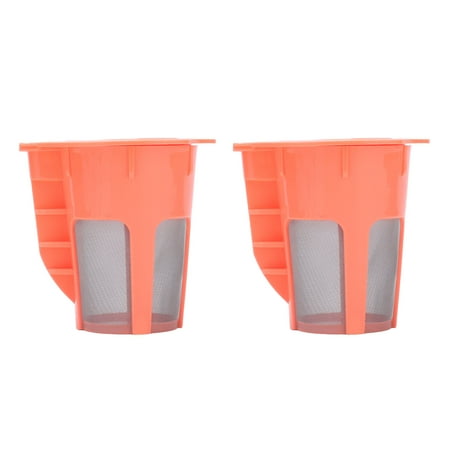2Pcs Refillable Coffee Filter Cup Reusable Coffee Capsule Cup for 2.0 K200 K300 K350 K360 K400 Red
2Pcs Refillable Coffee Filter Cup Reusable Coffee Capsule Cup for 2.0 K200 K300 K350 K360 K400 Red
