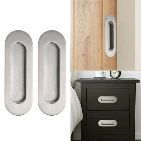 2pcs Recessed Flush Pocket Door Handles Knobs Cabinet Pull Sliding Door Screws
2pcs Recessed Flush Pocket Door Handles Knobs Cabinet Pull Sliding Door Screws