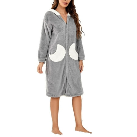 Casual Hooded Long Sleeve Multicolor Womens Lounge Robes (Women s)
Casual Hooded Long Sleeve Multicolor Womens Lounge Robes (Women s)