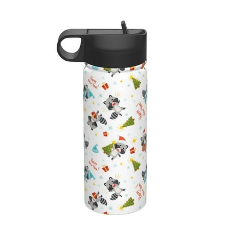 Uemuo happy new year Raccoon Print 18oz Sports Insulated Kettle Water Bottle Outdoor Sports Bottle Insulated Hydration Bottle with Handle & Flip Straw
Uemuo happy new year Raccoon Print 18oz Sports Insulated Kettle Water Bottle Outdoor Sports Bottle Insulated Hydration Bottle with Handle & Flip Straw