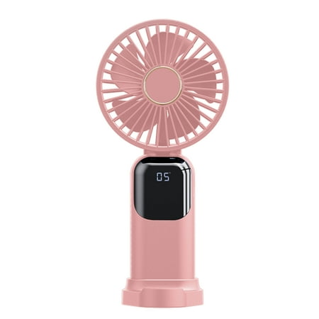 Chicmine Small Handheld Fan with Digital Display Foldable Design 5 Speeds Low Noise Portable Cooling Fan Personal Air Conditioner
Chicmine Small Handheld Fan with Digital Display Foldable Design 5 Speeds Low Noise Portable Cooling Fan Personal Air Conditioner