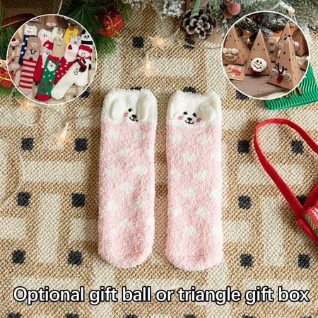 Christmas Socks Mid-tube Thickened Coral Fleece Socks Women s Casual Solid Color Coral Fleece Socks Home Socks Set Dress Socks F06
Christmas Socks Mid-tube Thickened Coral Fleece Socks Women s Casual Solid Color Coral Fleece Socks Home Socks Set Dress Socks F06