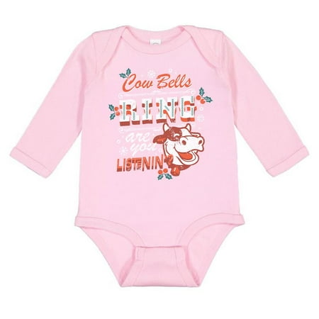 TeesAndTankYou Cow Bell s Ring Are You Listenin Christmas Long Sleeve Baby Onesie Infant One Piece Bodysuit 18 Months Light Pink
TeesAndTankYou Cow Bell s Ring Are You Listenin Christmas Long Sleeve Baby Onesie Infant One Piece Bodysuit 18 Months Light Pink