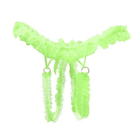 Odeerbi Reduced Womens Underwear See Through Thongs Erogenous Lace Lingerie Panties Underpants Green
Odeerbi Reduced Womens Underwear See Through Thongs Erogenous Lace Lingerie Panties Underpants Green