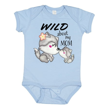 Inktastic Wild About My Mom- Mother and Baby Wolves Gift Baby Boy or Baby Girl Bodysuit
Inktastic Wild About My Mom- Mother and Baby Wolves Gift Baby Boy or Baby Girl Bodysuit