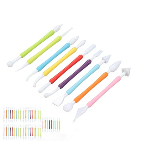 Cake Decorating Tools Safe Odorless Fondant Modeling Tools Double End Design For Clay Craft For Baking
Cake Decorating Tools Safe Odorless Fondant Modeling Tools Double End Design For Clay Craft For Baking