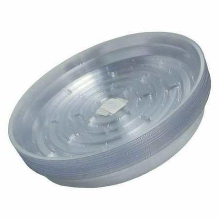 Hydrofarm HGS14 Clear 14-Inch Saucer, pack of 10