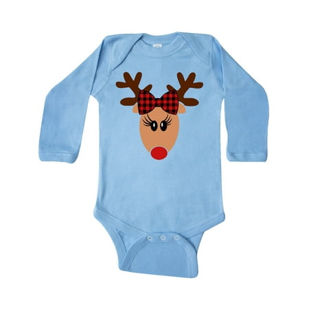 Inktastic Cute Girl Reindeer with Buffalo Plaid Bow Gift Baby Boy or Baby Girl Long Sleeve Bodysuit
Inktastic Cute Girl Reindeer with Buffalo Plaid Bow Gift Baby Boy or Baby Girl Long Sleeve Bodysuit