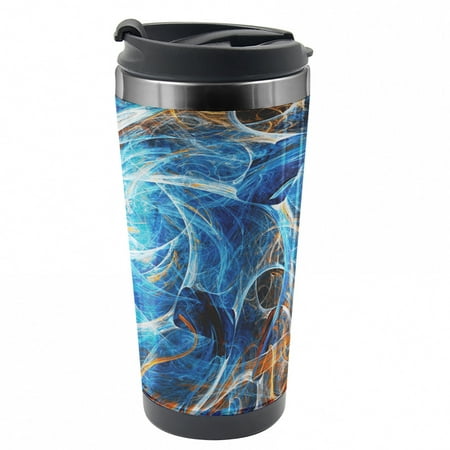 Fractal Travel Mug Science Ficton Digital Steel Thermal Cup 16 oz by Ambesonne
Fractal Travel Mug Science Ficton Digital Steel Thermal Cup 16 oz by Ambesonne