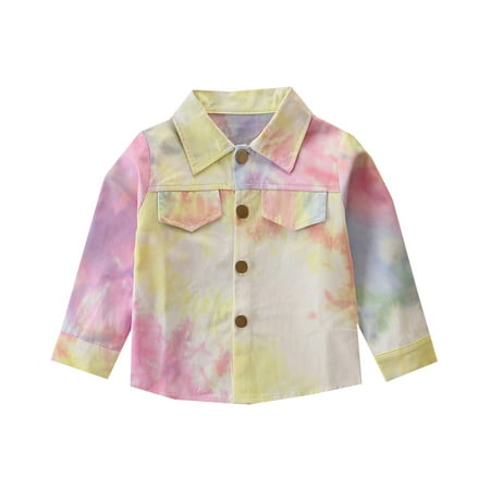 B91xZ Baby Girls Outerwear Jackets & Coats Children Toddler Winter Girls Long Sleeved Jacket Coat In Tie Dyed Color For Babys Clothes Rainbow Girls Winter Coats A 5-6 Years
B91xZ Baby Girls Outerwear Jackets & Coats Children Toddler Winter Girls Long Sleeved Jacket Coat In Tie Dyed Color For Babys Clothes Rainbow Girls Winter Coats A 5-6 Years