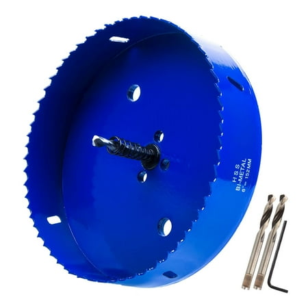 6 Inch 152 Mm Blade for Cornhole Boards/Corn Hole Drilling Cutter & Hex Drill Bit Adapter (Blue)
6 Inch 152 Mm Blade for Cornhole Boards/Corn Hole Drilling Cutter & Hex Drill Bit Adapter (Blue)
