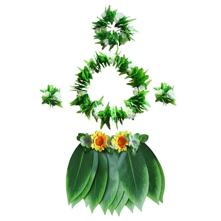 1pc Leaves Skirt Encryption Green Leaves Skirt with 4pcs Green Leaves Flower Garland for Women Decor
1pc Leaves Skirt Encryption Green Leaves Skirt with 4pcs Green Leaves Flower Garland for Women Decor