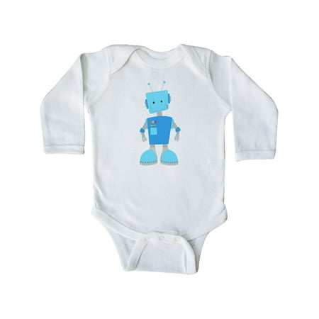 Inktastic Cute Robot Smiling Robot Blue Robot Gift Baby Boy or Baby Girl Long Sleeve Bodysuit
Inktastic Cute Robot Smiling Robot Blue Robot Gift Baby Boy or Baby Girl Long Sleeve Bodysuit