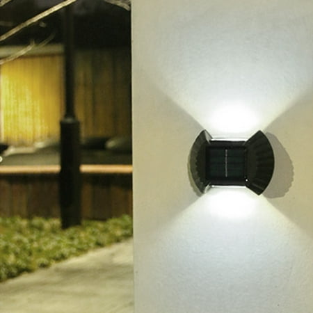 Zedker Solar Lights Outdoor Wall Light UP and Down Lights Outdoor Sunlight Lamp IP65 Waterproof Modern Decor for Home Garden Porch Patio Yard Black 4 Pack
Zedker Solar Lights Outdoor Wall Light UP and Down Lights Outdoor Sunlight Lamp IP65 Waterproof Modern Decor for Home Garden Porch Patio Yard Black 4 Pack