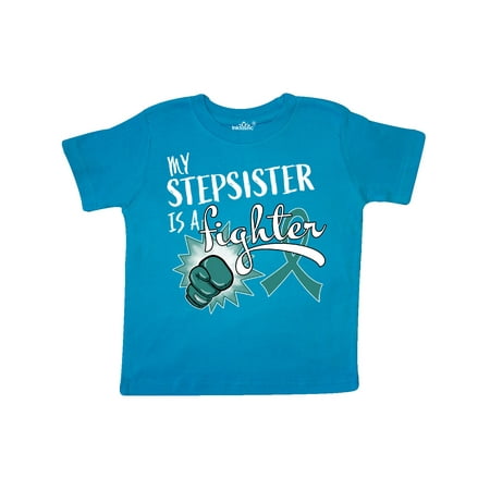 Inktastic Ovarian Cancer Awareness My Stepsister is a Fighter Gift Toddler Boy or Toddler Girl T-Shirt
Inktastic Ovarian Cancer Awareness My Stepsister is a Fighter Gift Toddler Boy or Toddler Girl T-Shirt