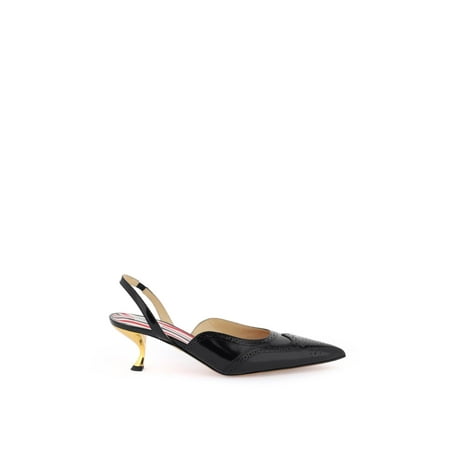 Thom Browne Brogue Slingback Pumps Women