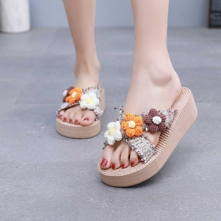 mtvxesu Slides Women s Summer Ethnic Style Flower Slippers Platform Beach Flip-flops Womens Slide Sandals Camping or Travelling Discount
mtvxesu Slides Women s Summer Ethnic Style Flower Slippers Platform Beach Flip-flops Womens Slide Sandals Camping or Travelling Discount