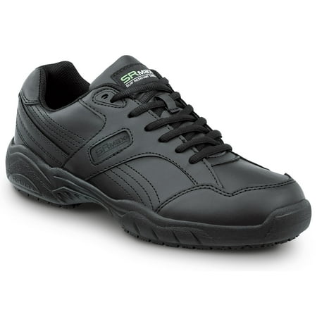 SR Max Dover Women s Black Athletic Style Soft Toe Slip Resistant Work Shoe (9.0 EW)