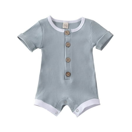 TheFound Newborn Baby Boy Girl Short Sleeve Knitted Romper Jumpsuit One-Pieces Summer Clothes
TheFound Newborn Baby Boy Girl Short Sleeve Knitted Romper Jumpsuit One-Pieces Summer Clothes
