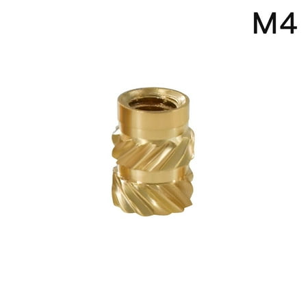 Yohoo Oxidation Blind Nut Brass M3/M4/M5 10 Pcs Clear Thread Fasteners & Hardware