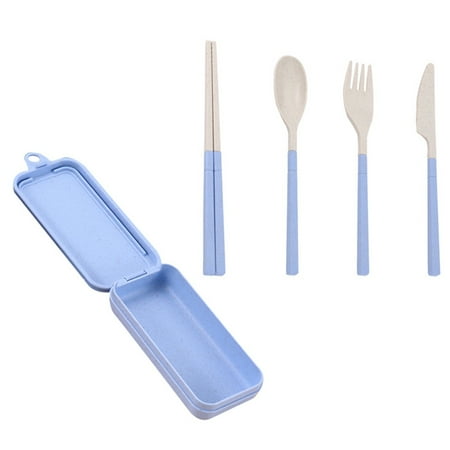 Wheat Straw Plastic Travel Cutlery Set Portable and Reusable Cutlery Set Suitable for Office and Travel (Random Color)
Wheat Straw Plastic Travel Cutlery Set Portable and Reusable Cutlery Set Suitable for Office and Travel (Random Color)