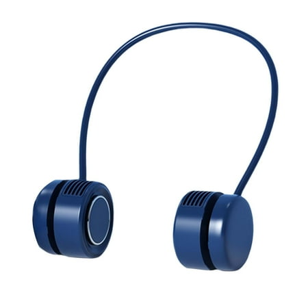 Neck Hanging Fan Necklace Fan Cooling Bladeless Fan Cooling Fan Low Noise Neckband Fan Hands Free Fans Personal Fan for Indoor Sport Outdoor Blue
Neck Hanging Fan Necklace Fan Cooling Bladeless Fan Cooling Fan Low Noise Neckband Fan Hands Free Fans Personal Fan for Indoor Sport Outdoor Blue