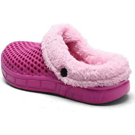 Women s Mens Fur Lined Clogs Waterproof Non Slip Garden Shoes Warm Plush House Slippers Indoor Outdoor Mules-43
Women s Mens Fur Lined Clogs Waterproof Non Slip Garden Shoes Warm Plush House Slippers Indoor Outdoor Mules-43
