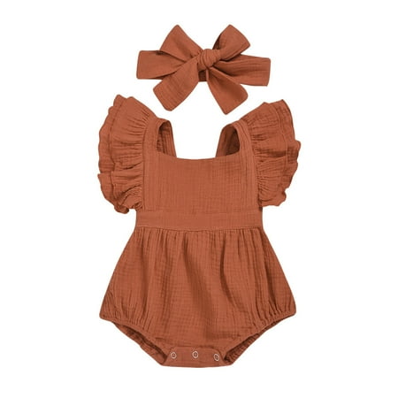 Wozhidaoke baby girl clothes Ruffle Backless Romper Bodysuit Outfits kids valentines day gifts
Wozhidaoke baby girl clothes Ruffle Backless Romper Bodysuit Outfits kids valentines day gifts