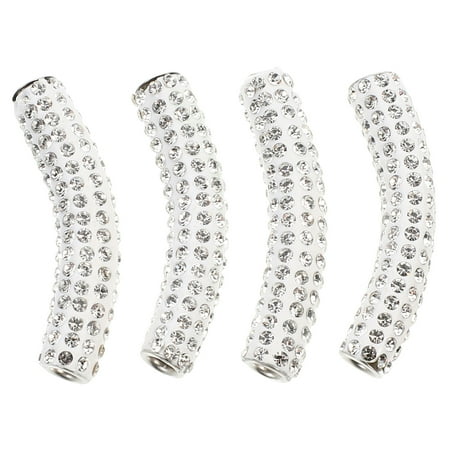 4Pcs Metal Shoelace Buckles Rhinestone Studded Buckles Shoelace DIY Accessories