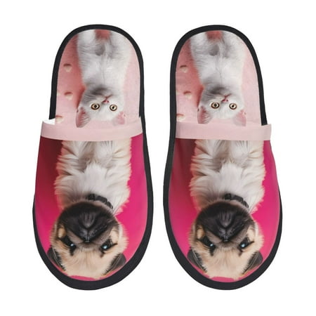 Pofeuu Colorful Dog Cat Collage Print EVA Fuzzy House super light Slippers Slippers Scuff Outdoor Indoor Warm Cozy Plush Bedroom Shoes Soft Flat Comfy Anti-Slip-Large
Pofeuu Colorful Dog Cat Collage Print EVA Fuzzy House super light Slippers Slippers Scuff Outdoor Indoor Warm Cozy Plush Bedroom Shoes Soft Flat Comfy Anti-Slip-Large